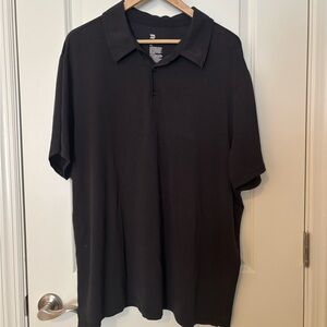 All in Motion Black Polo Shirt